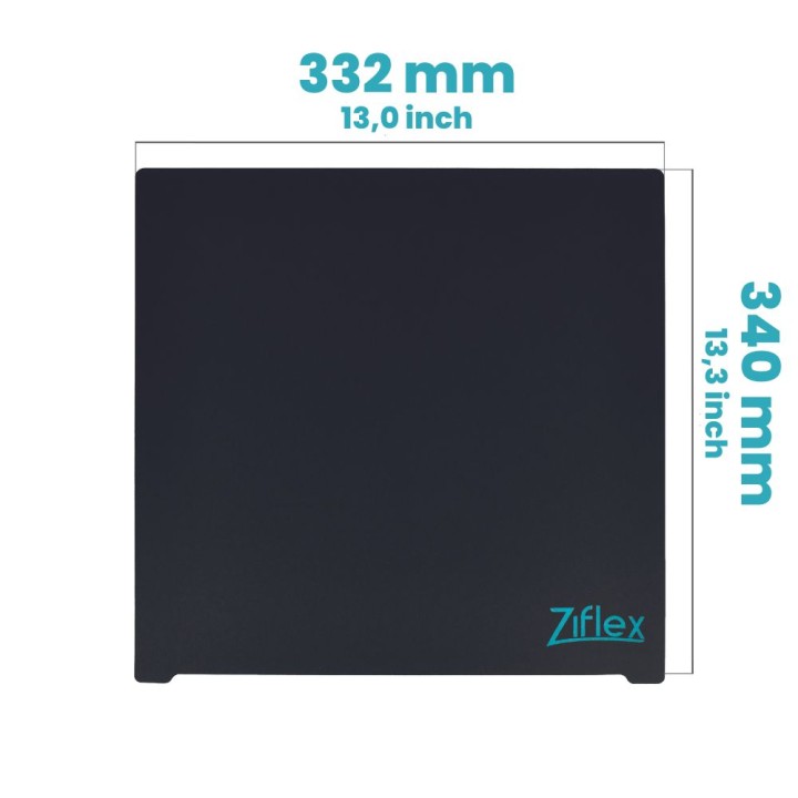 Ziflex - Upper Surface Ultimate High Temp 332 x 340 mm