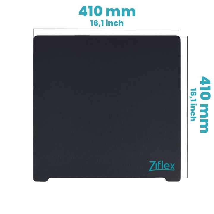 Ziflex - Upper Surface Ultimate High Temp 410 x 410 mm - Anycubic Chiron