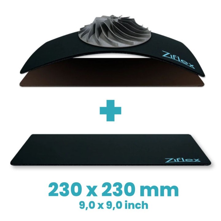 Ziflex - Value pack Ultimate High Temp 230 x 230 mm - Geeetech A10