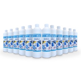 Zimple3D - 12 L Isopropanol 99,9% en bouteilles de 1 litre