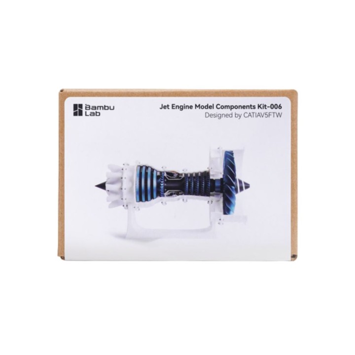 Bambu Lab - Kit pour Fabriquer un Réacteur 006 (Jet Engine Model Components Kit)