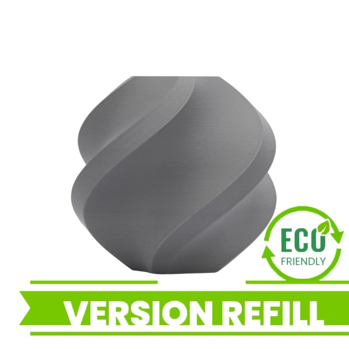 Bambu Lab - PLA Matte - Gris Nardo (Nardo Gray) - 1,75 mm - 1 kg Refill