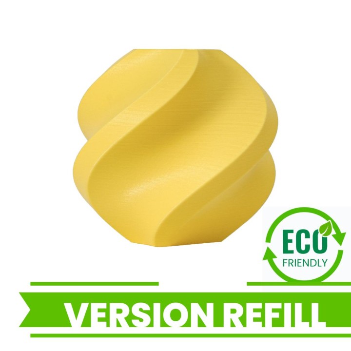 Bambu Lab - PLA Matte - Jaune Citron (Lemon Yellow) - 1,75 mm - 1 kg Refill