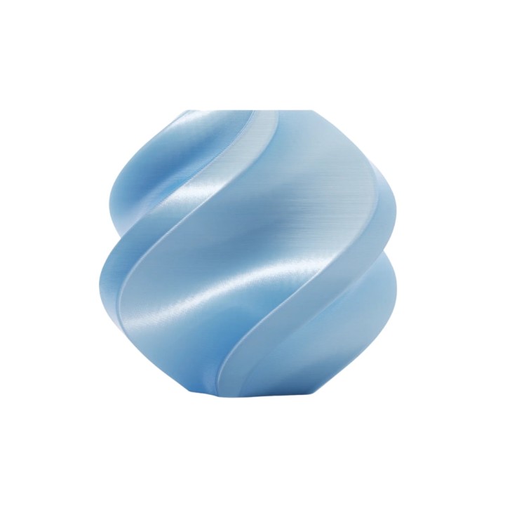 Bambu Lab - PLA Silk+ - Bleu Bébé (Baby Blue) - 1,75 mm - 1 kg