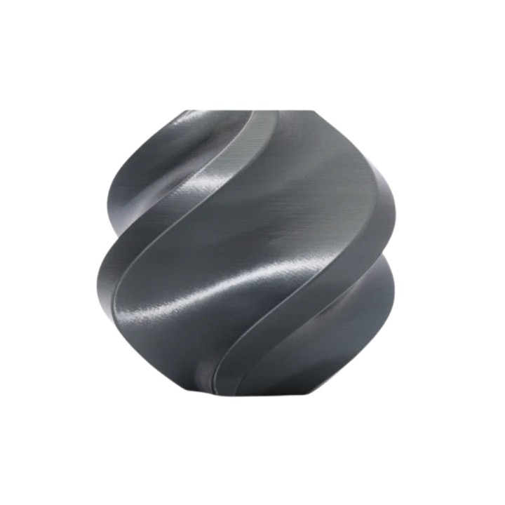 Bambu Lab - PLA Silk+ - Gris Titane (Titan Gray) - 1,75 mm - 1 kg