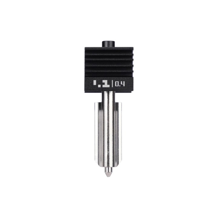 Bambu Lab - Séries H2/X2/P2 - Tête d'Extrusion avec Buse 0,4 mm en Acier trempé