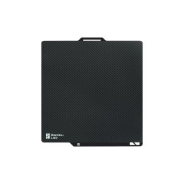 Bambu Lab - Séries X1/X2/P1/P2/A1 - Plateau d'effet 3D Fibre de Carbone (3D Effect Plate Carbon Fiber)