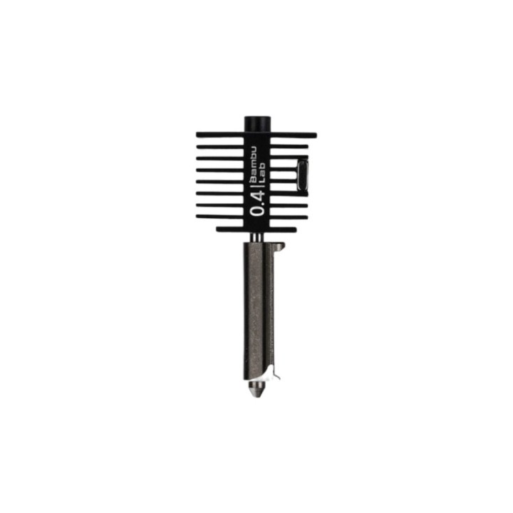 Bambu Lab - Tête d'Extrusion avec Buse 0,4 mm en Acier Trempé (Hotend) - Série A1
