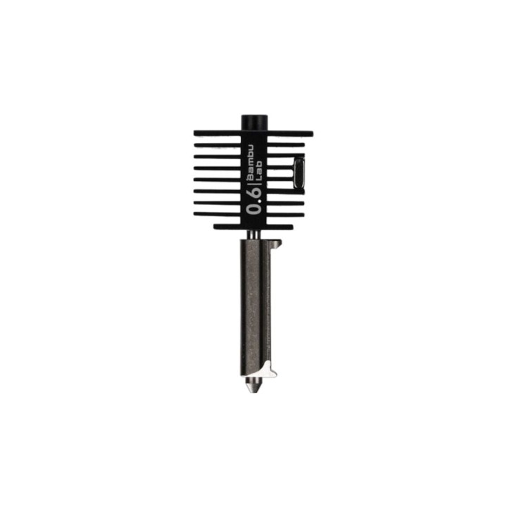 Bambu Lab - Tête d'Extrusion avec Buse 0,6 mm en Acier Trempé (Hotend) - Série A1