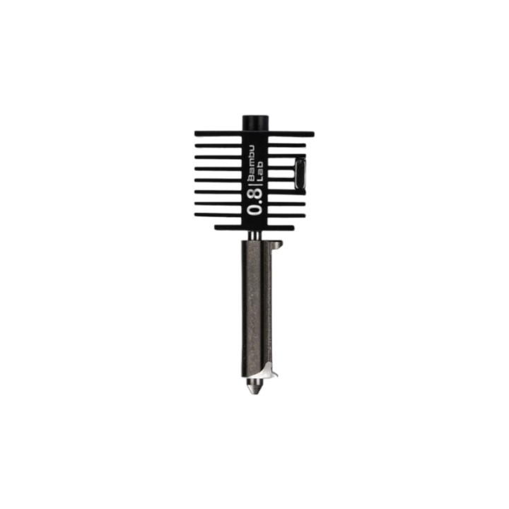 Bambu Lab - Tête d'Extrusion avec Buse 0,8 mm en Acier Trempé (Hotend) - Série A1