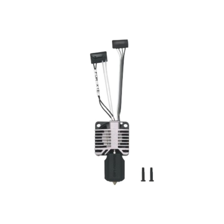 Bambu Lab - Tête d'Extrusion Complète avec Buse 0.2 mm en Acier inoxydable (Complete hotend assembly