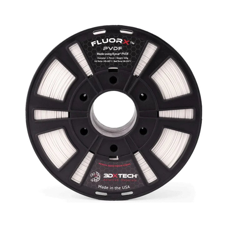 3DXTech - FluorX PVDF - Naturel (natural) - 1,75 mm - 750 g