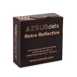 AESUB - AESUBdots Retro - Cibles de positionnement rétroréfléchissantes - 3 mm