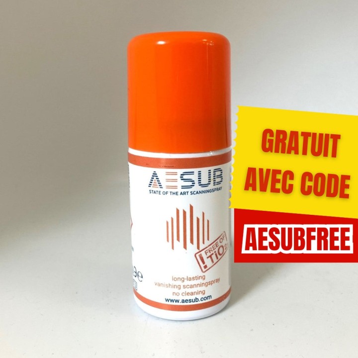 AESUB - Échantillon GRATUIT - Spray matifiant 35 ml - Orange