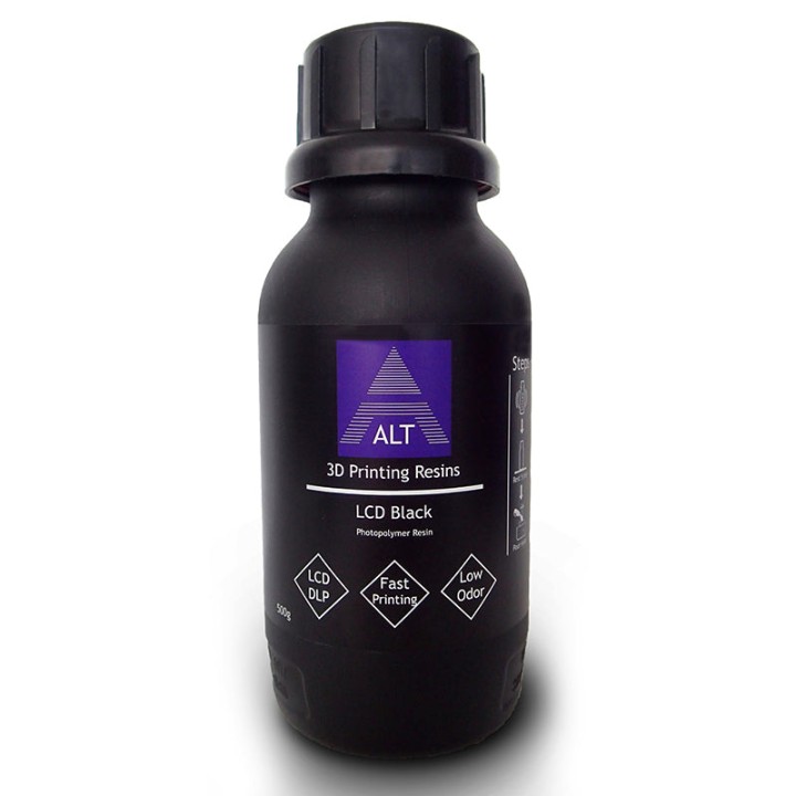 ALT 3D Printing - Resin LCD - Black (noir) - 500 g