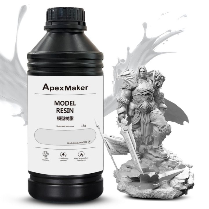 ApexMaker - Résine Standard (Model Resin) - Gris (Gray) - 1 kg