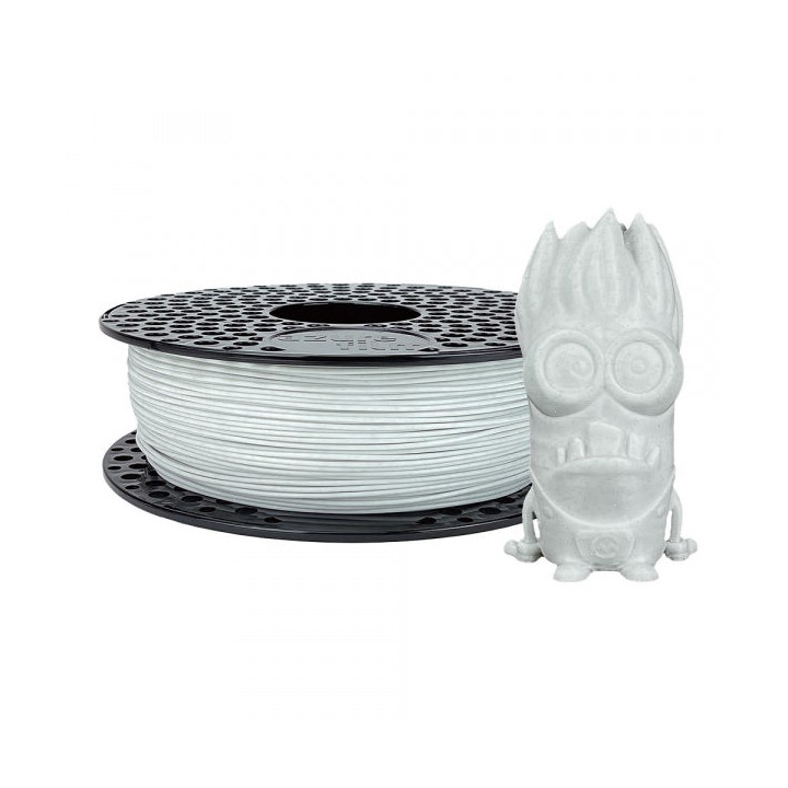 AzureFilm - PLA - Blanc Pailleté  (Glitter White) - 1.75 mm 1 kg